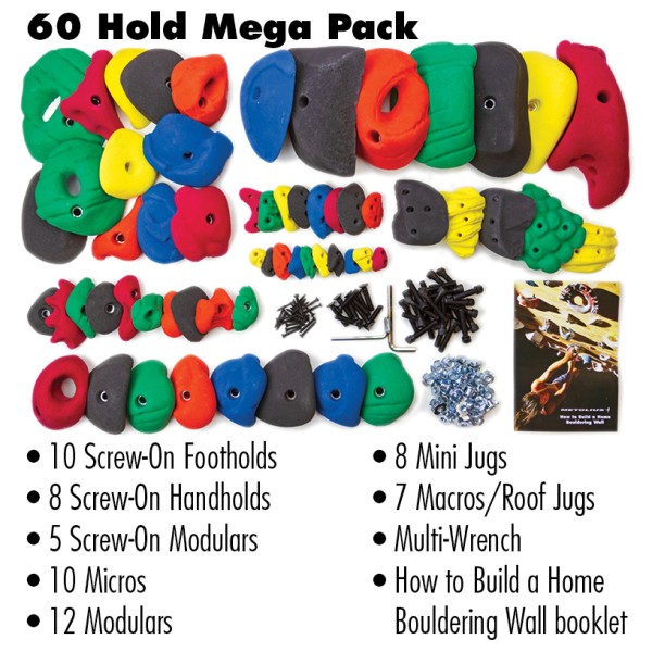 Metolius - Mega Pack 60 - Klettergriffe Gr 60 Holds weiß Metolius - Mega Pack 60 - Klettergriffe Gr 60 Holds weiß von Metolius
