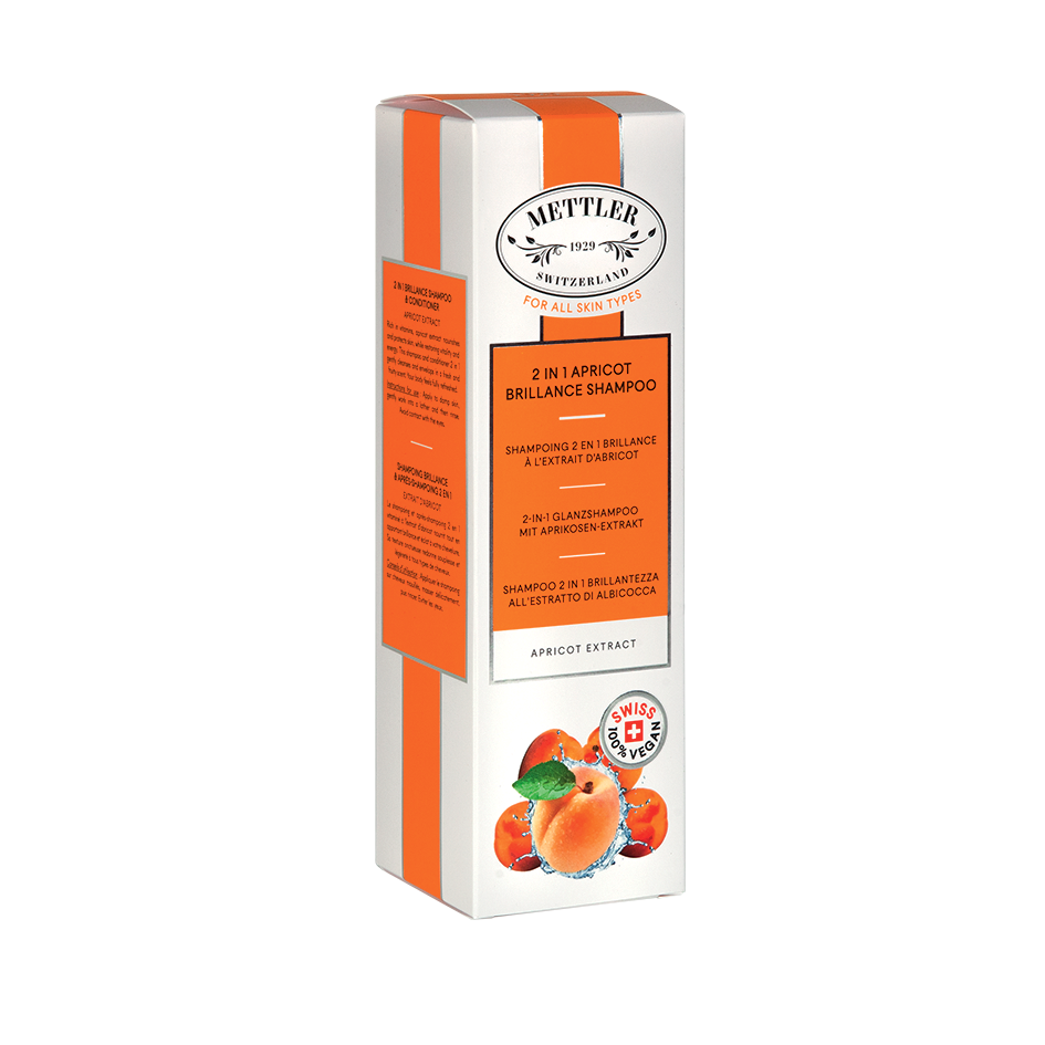 Natürliche Fruchtextrakte Linie - 2in1 Glanzschampoo mit Aprikosen Extrakt Natürliche Fruchtextrakte Linie - 2in1 Glanzschampoo mit Aprikosen Extrakt von Mettler1929