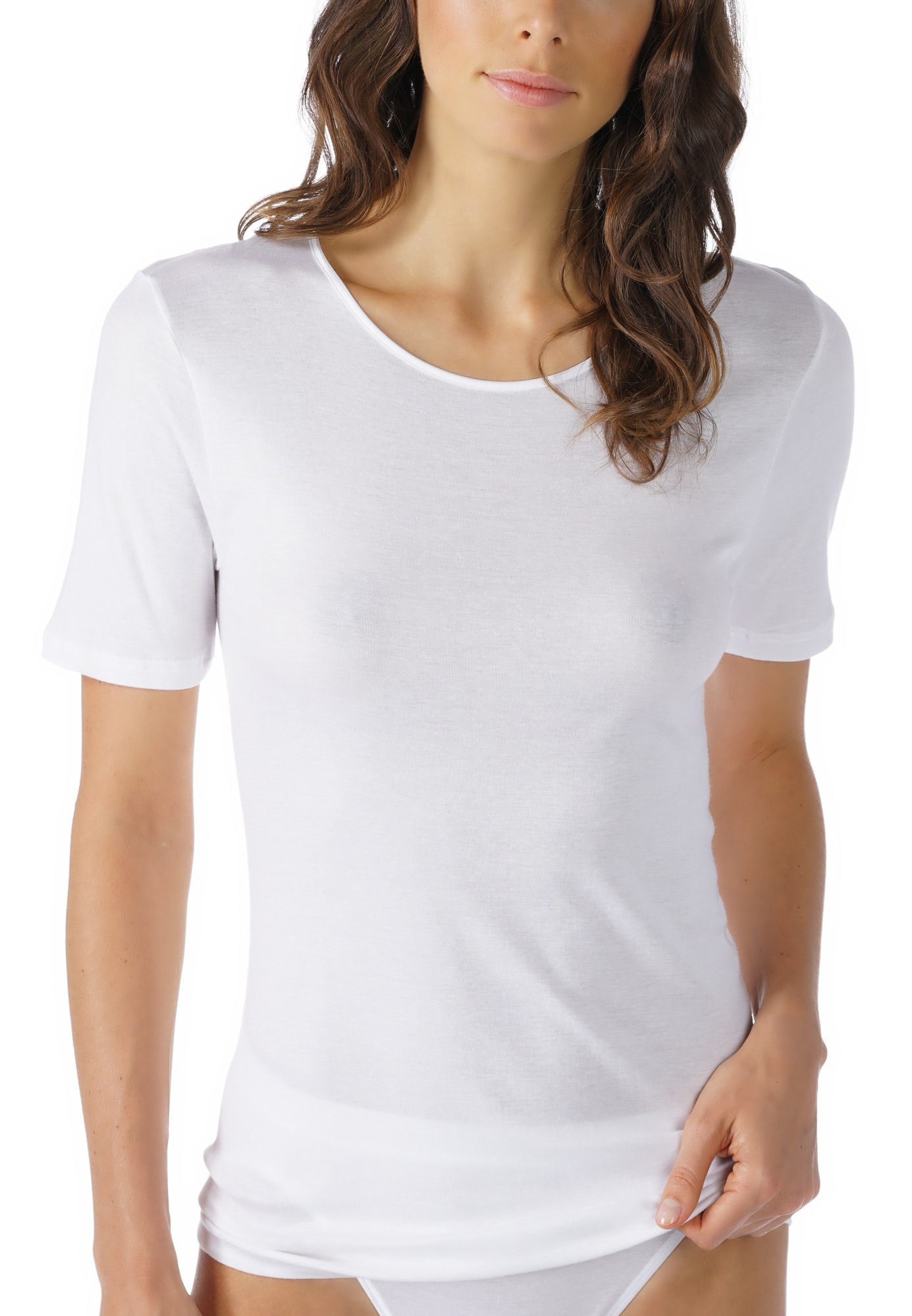 Mey T-Shirt »NOBLESSE«, ohne auftragende Seitennähte Mey T-Shirt »NOBLESSE«, ohne auftragende Seitennähte von Mey