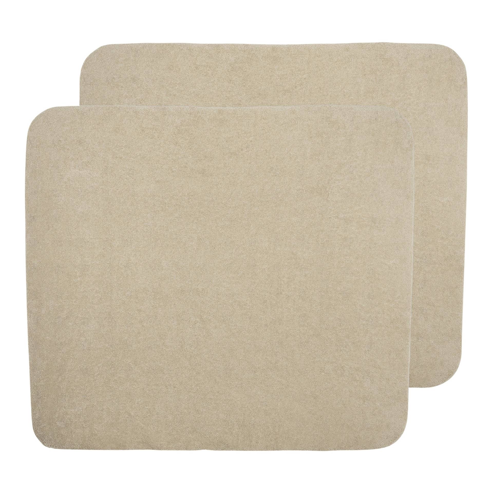 2er-Pack Wickelauflagenbezug Frottee 85x75 cm von Meyco Baby