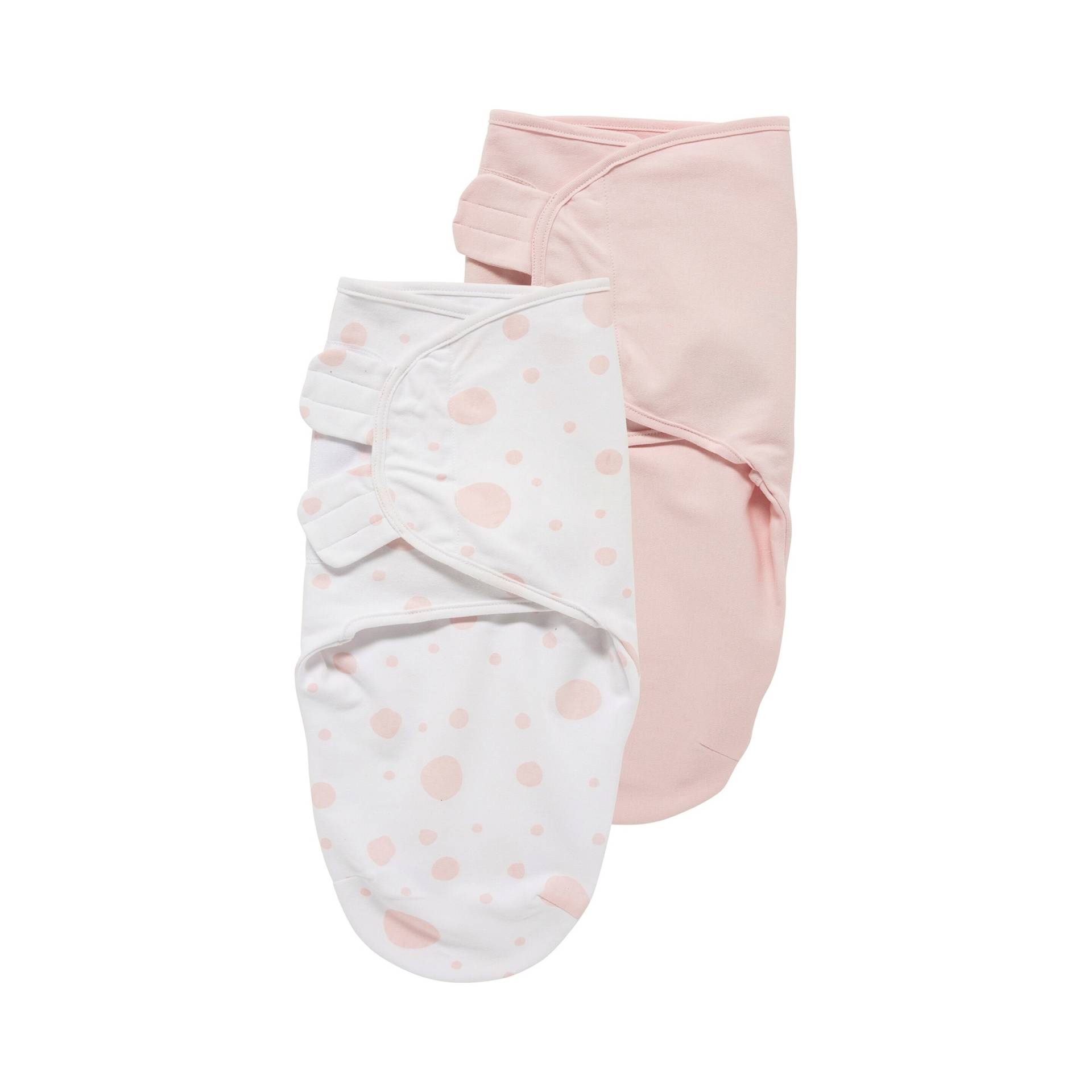 2er-Pack Pucktuch SwaddleMeyco Größe S/M von Meyco Baby