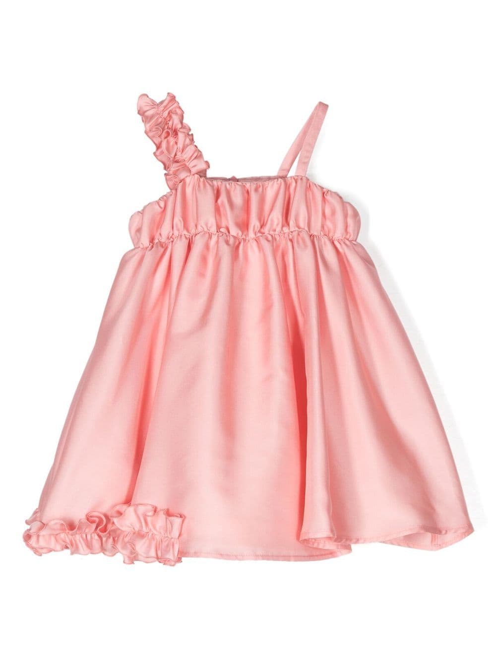 Mi Mi Sol ruffled-detail sleeveless dress - Pink von Mi Mi Sol