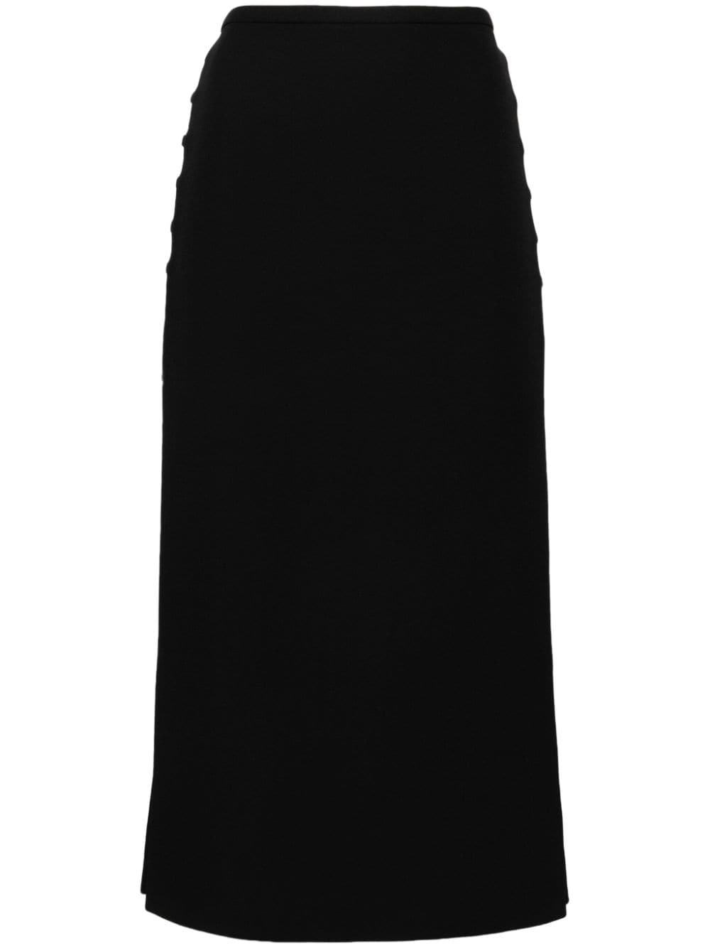 Michael Kors Collection chain-detailing midi skirt - Black von Michael Kors Collection