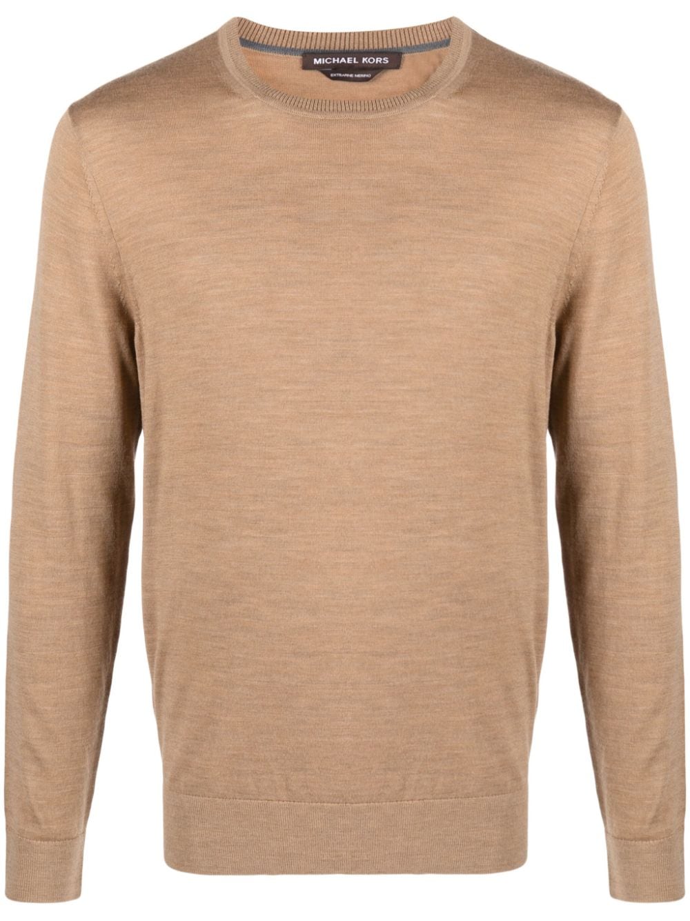 Michael Kors Collection crew-neck merino wool jumper - Brown von Michael Kors Collection