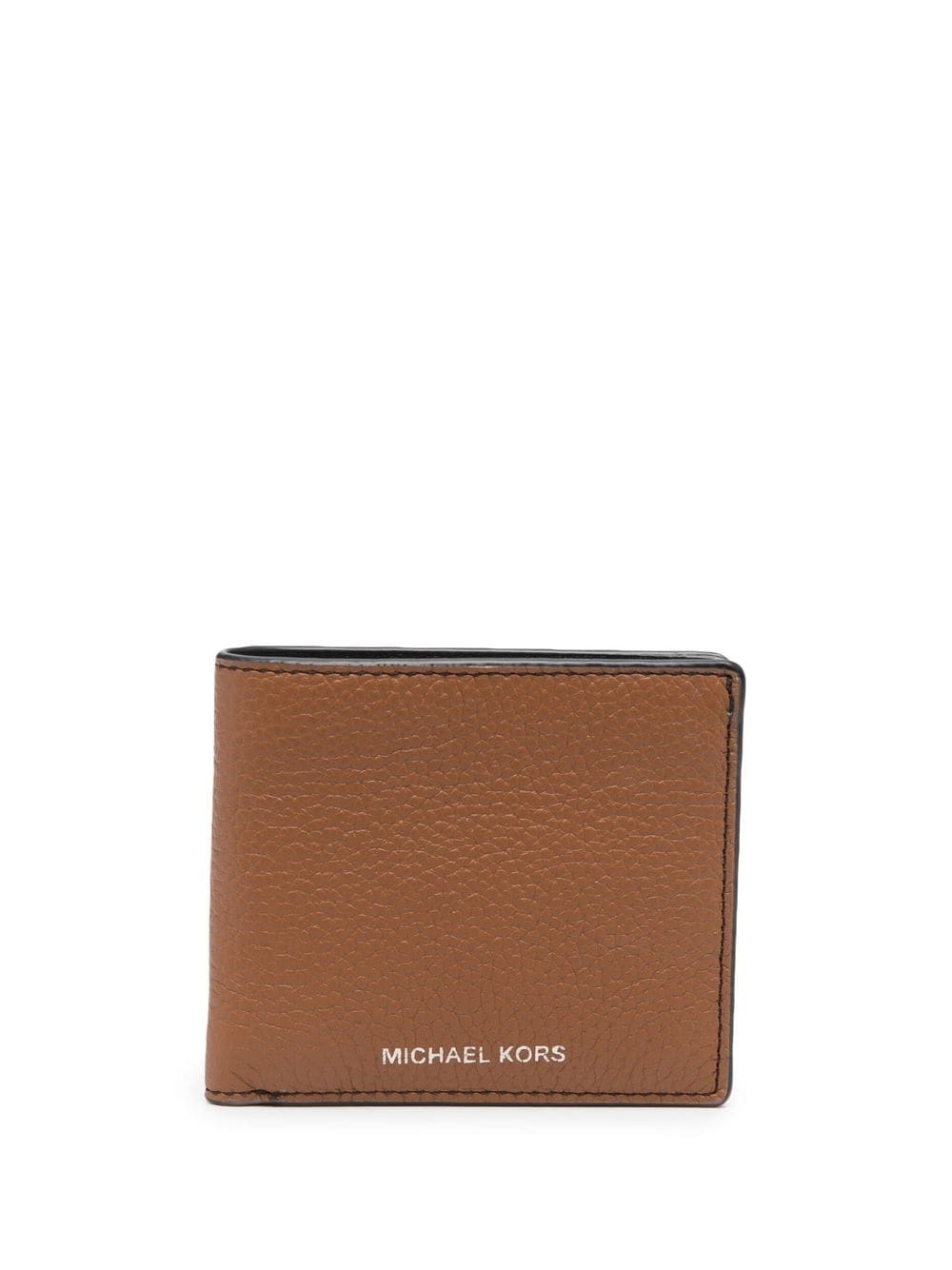 Michael Michael Kors grained-leather bi-fold wallet - Brown von Michael Michael Kors