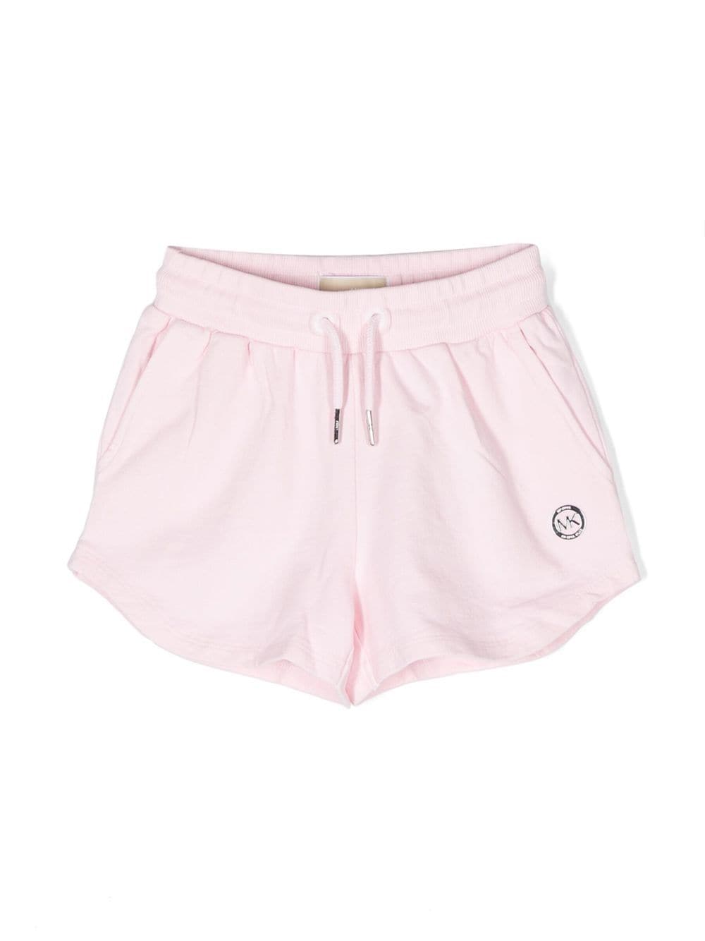 Michael Kors Kids drawstring waistband cotton shorts - Pink von Michael Kors Kids