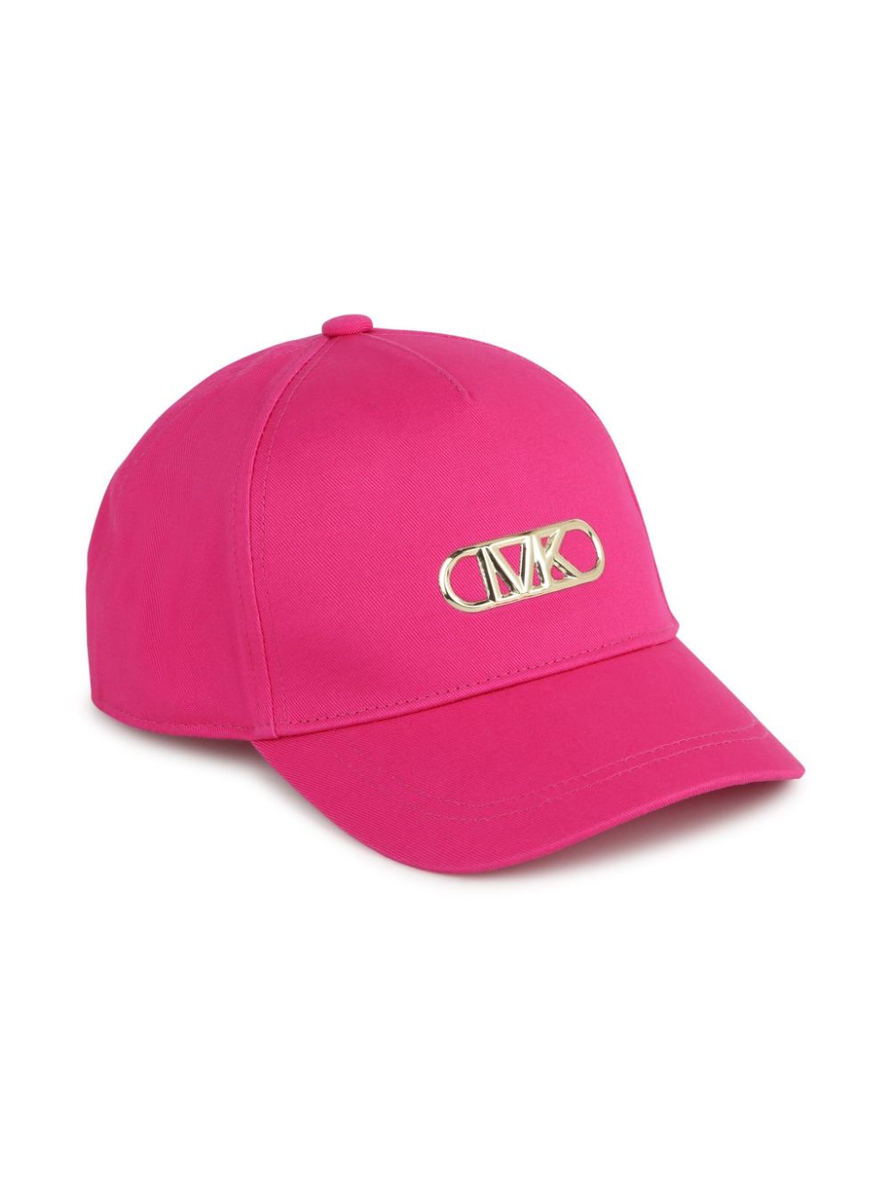 Michael Kors Kids logo-plaque cotton baseball cap - Pink von Michael Kors Kids