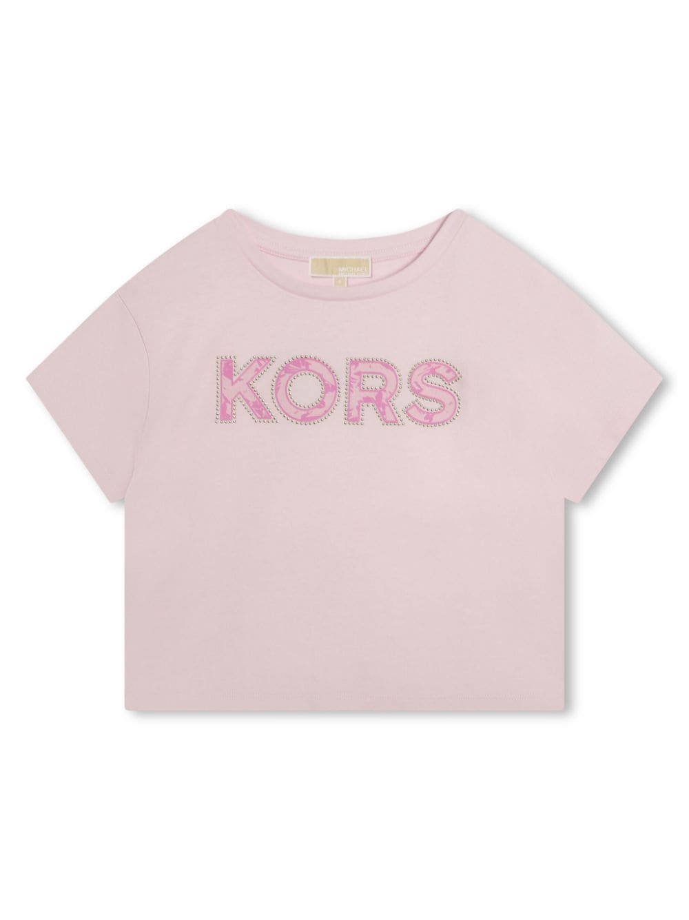 Michael Kors Kids logo-print cotton T-shirt - Pink von Michael Kors Kids