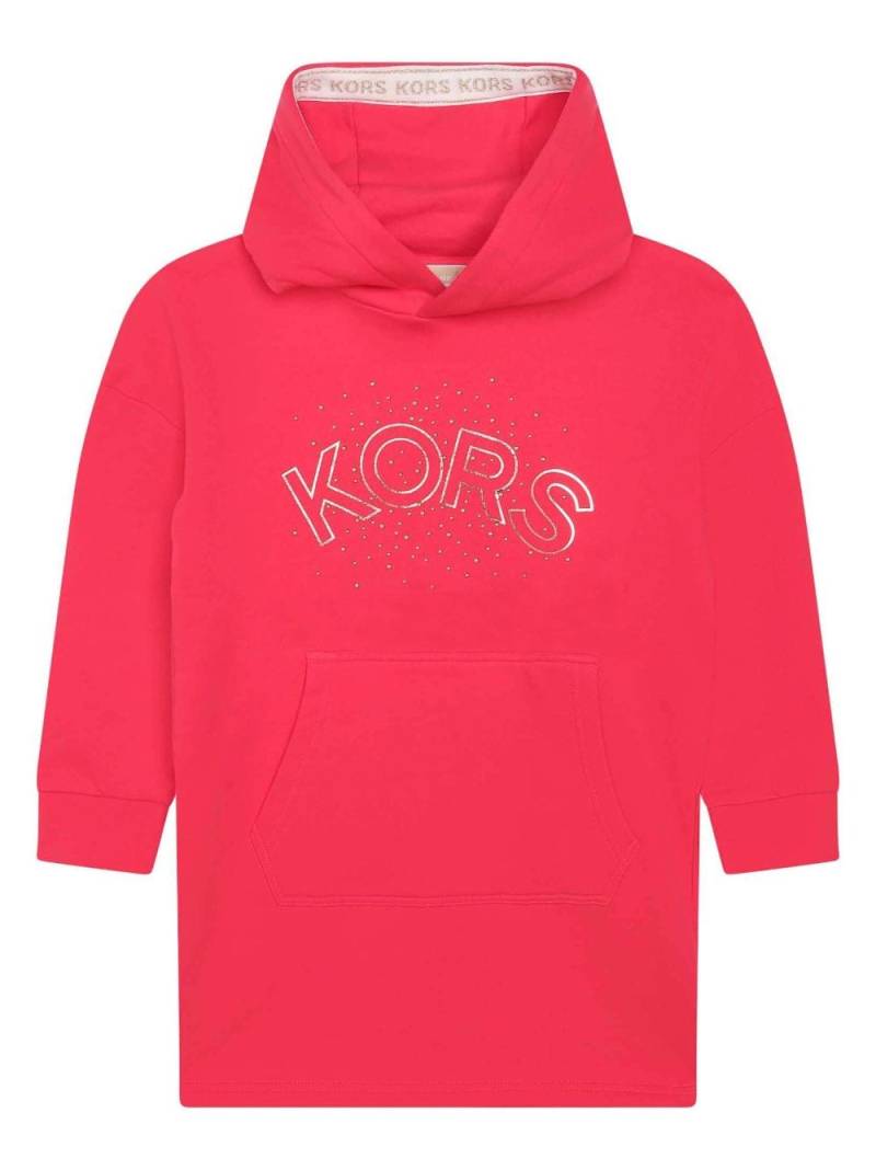 Michael Kors Kids logo-print cotton dress - Pink von Michael Kors Kids