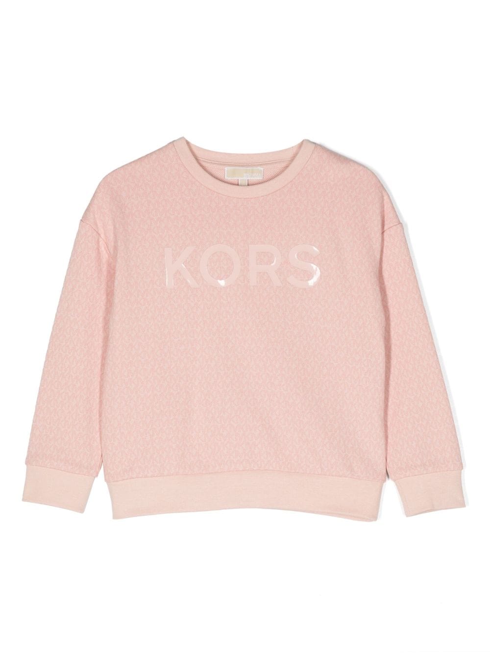 Michael Kors Kids logo-print cotton sweatshirt - Pink von Michael Kors Kids