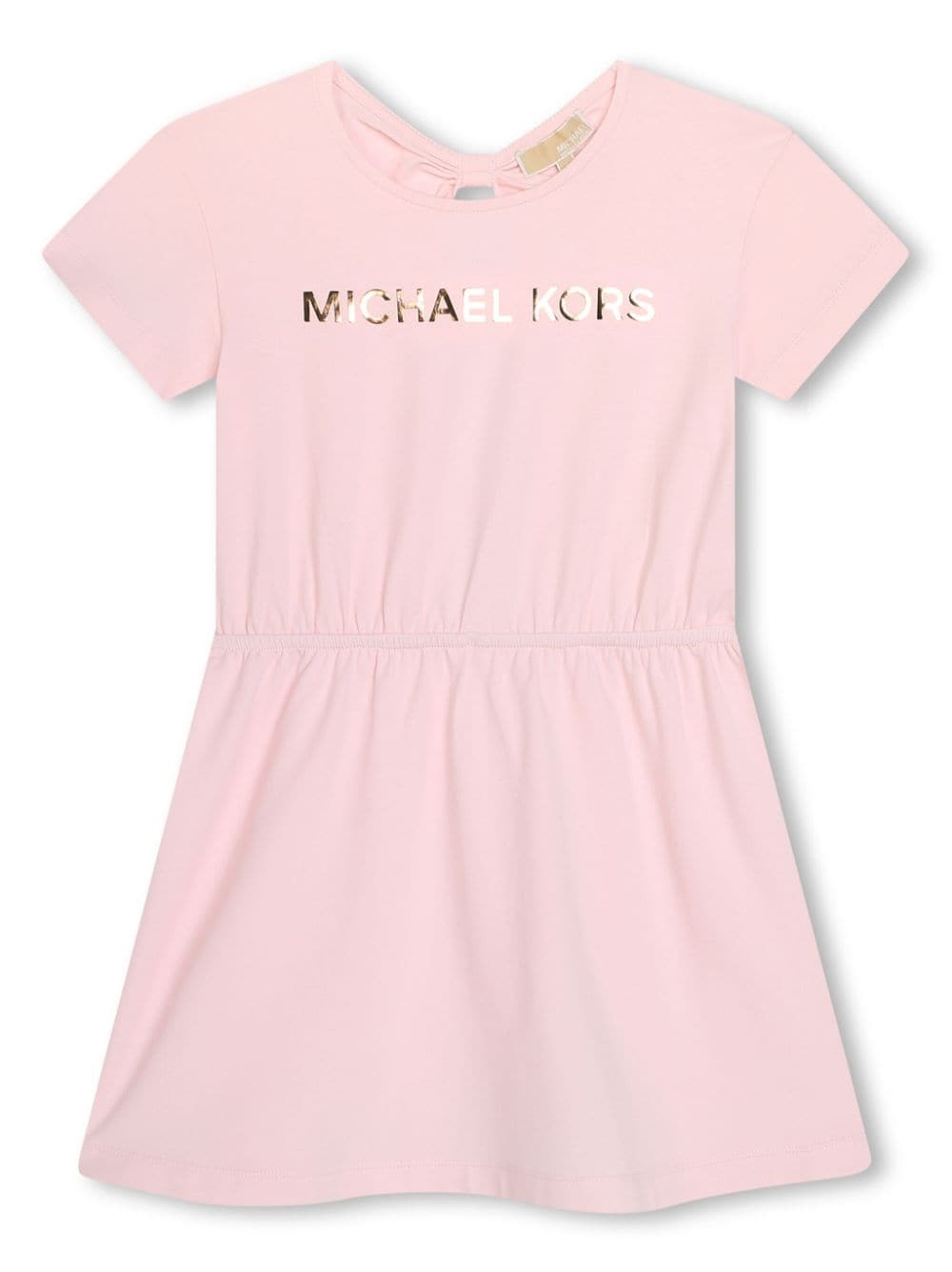 Michael Kors Kids logo-print organic-cotton dress - Pink von Michael Kors Kids