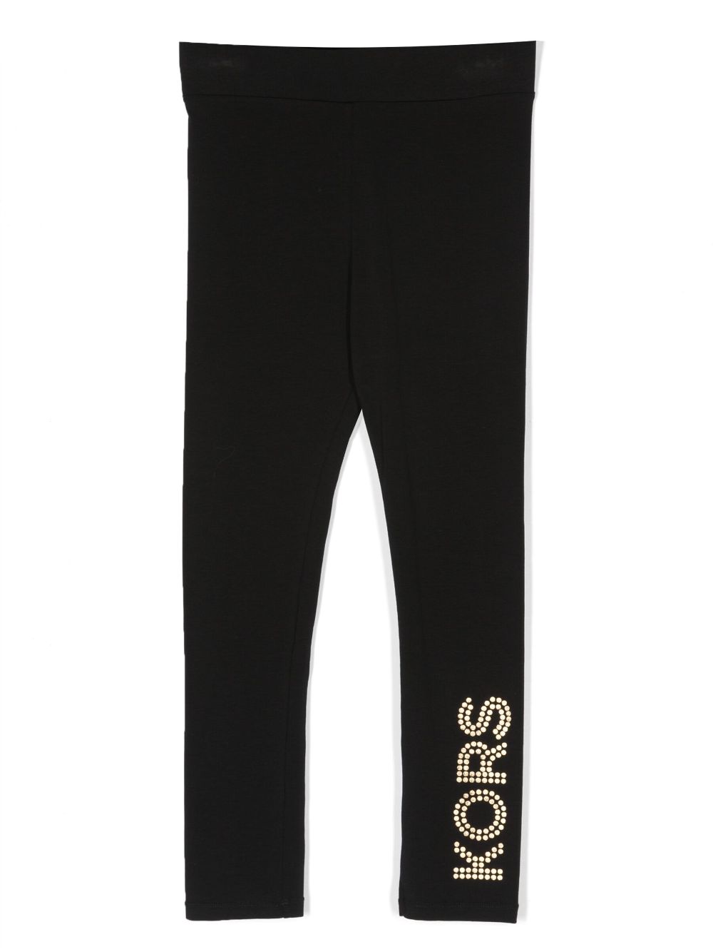 Michael Kors Kids logo-print stretch-cotton leggings - Black von Michael Kors Kids