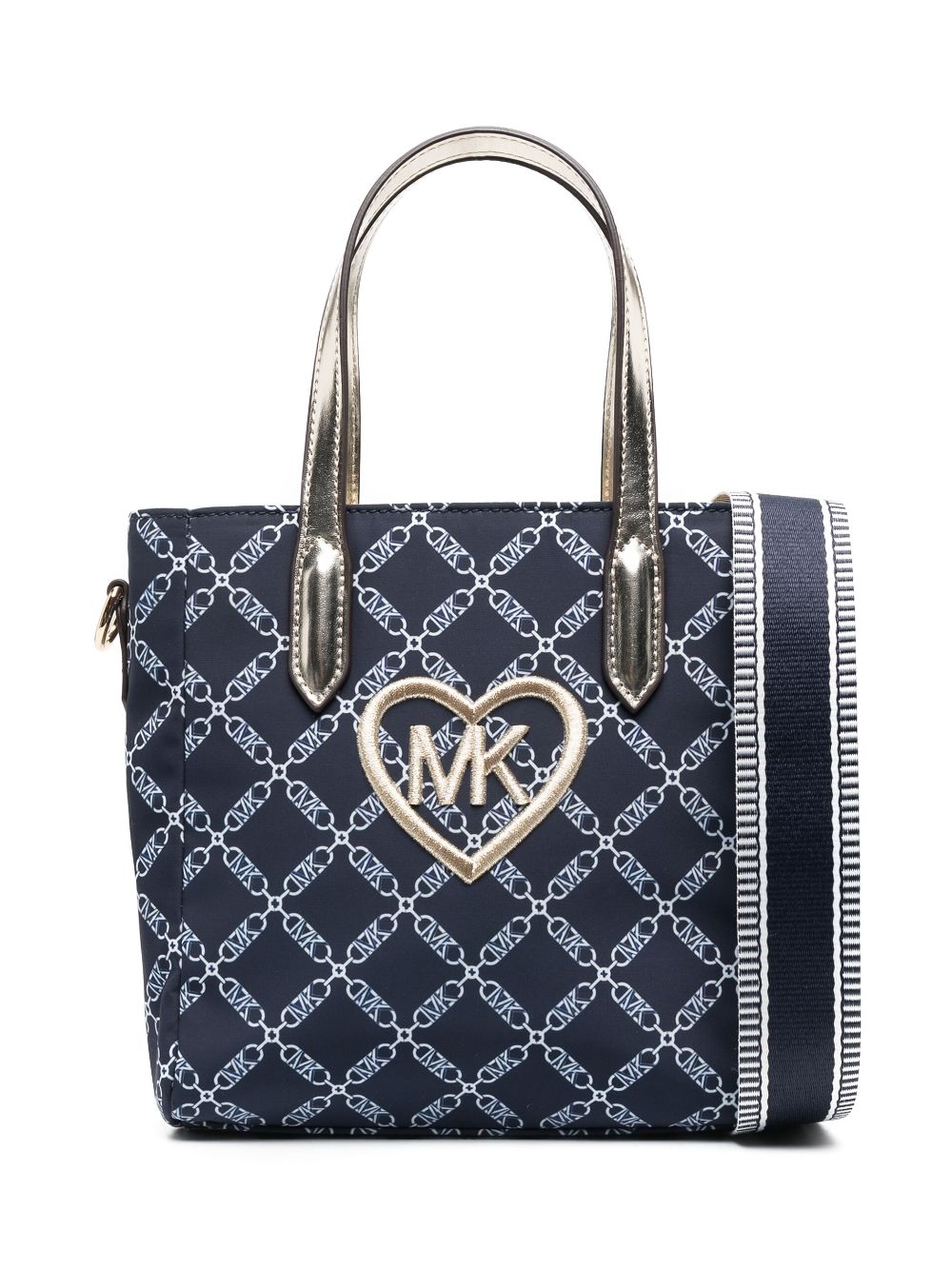 Michael Kors Kids monogram-print tote bag - Blue von Michael Kors Kids