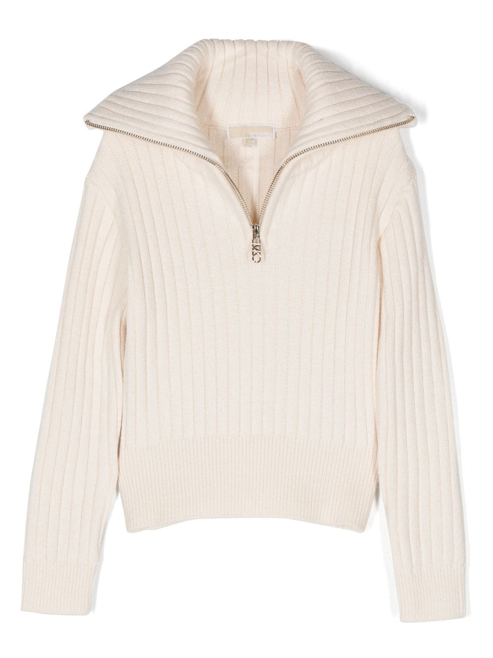 Michael Kors Kids ribbed pullover jumper - Neutrals von Michael Kors Kids