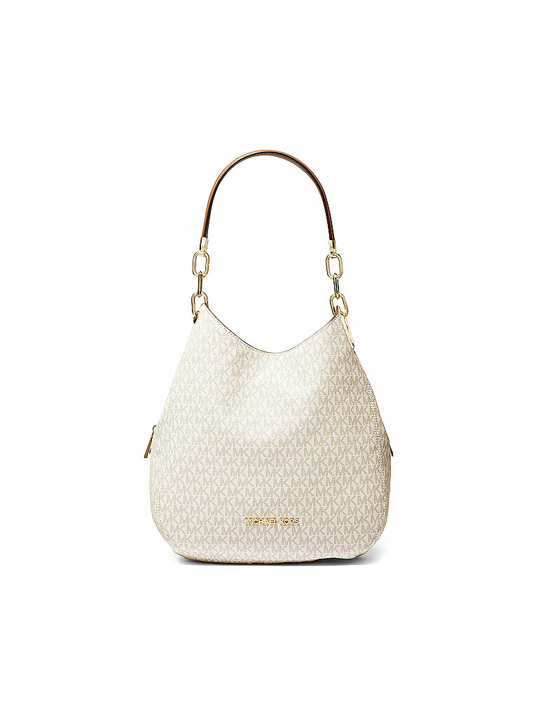 MICHAEL KORS Ledertasche - Hobo Lillie beige von Michael Kors