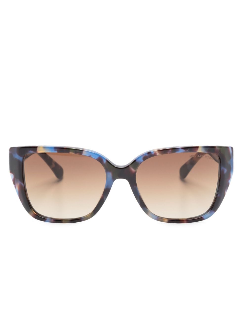 Michael Kors Acadia square-frame sunglasses - Blue von Michael Kors