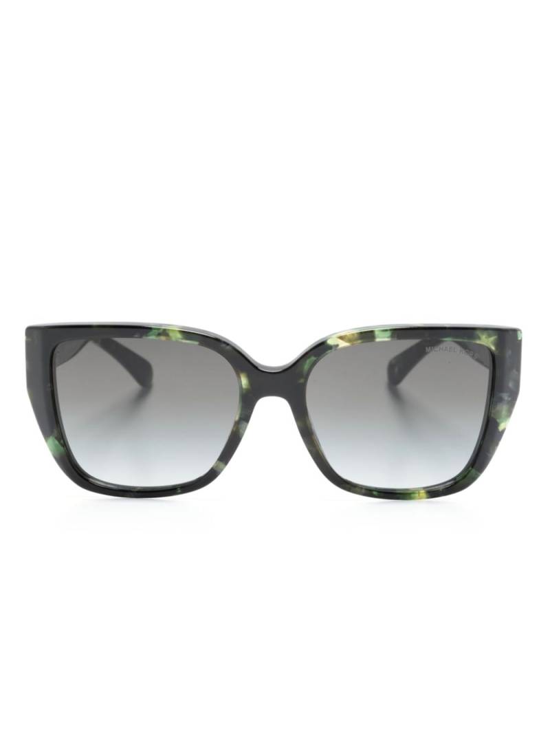 Michael Kors Acadia square-frame sunglasses - Green von Michael Kors