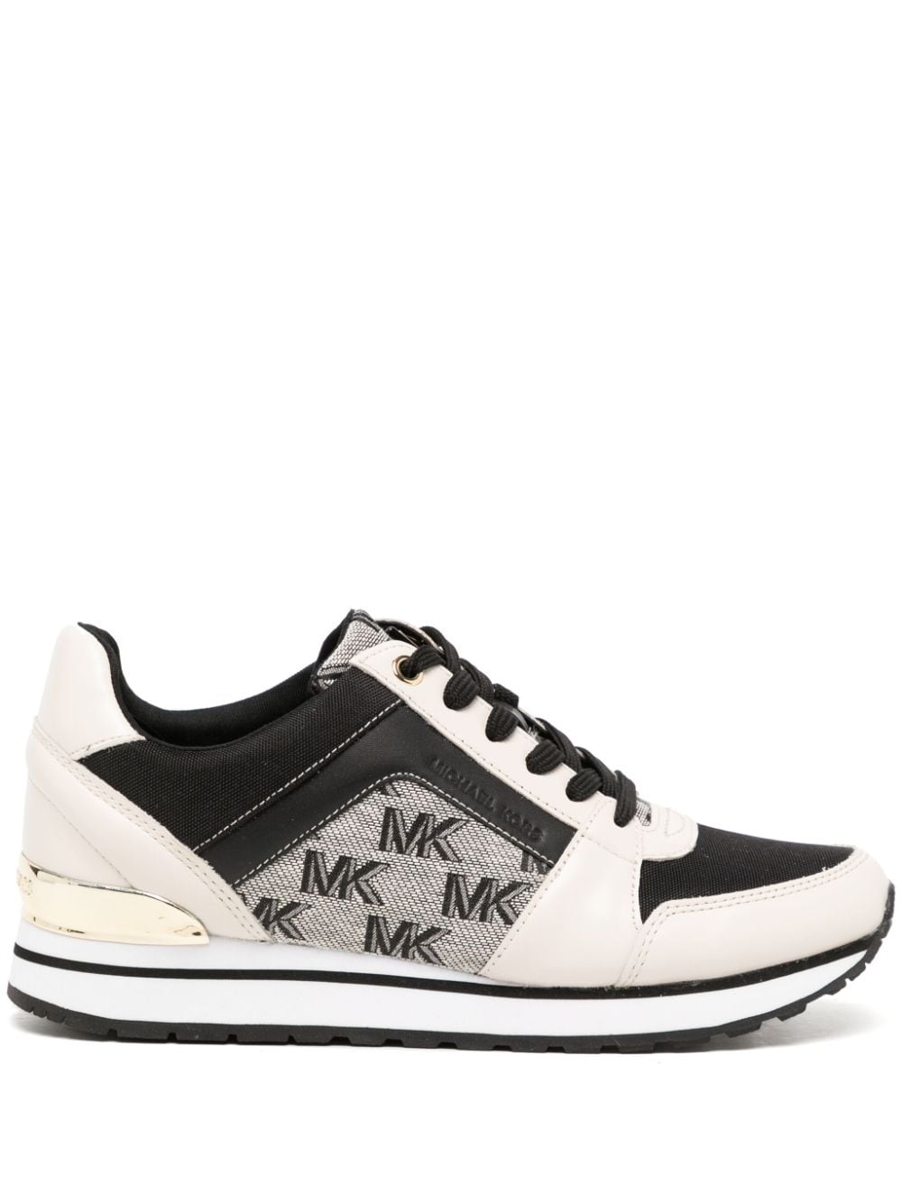 Michael Kors Billie monogram-print sneakers - Black von Michael Kors