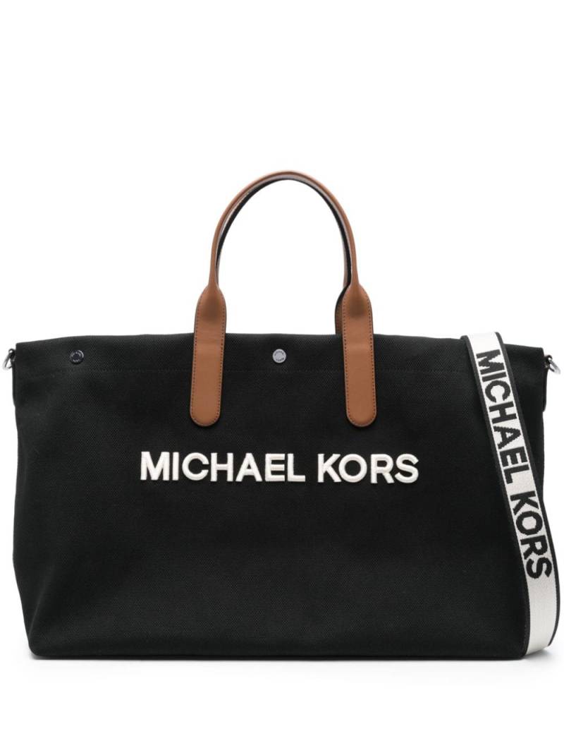 Michael Kors Brooklyn Oversized canvas tote bag - Black von Michael Kors