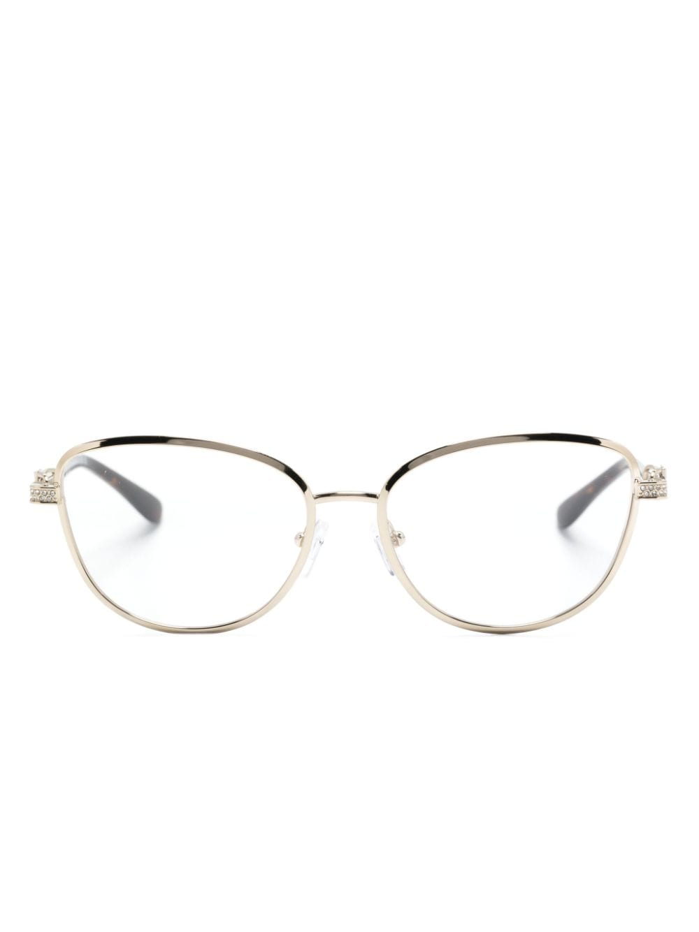 Michael Kors Cordoba cat-eye frame glasses - Gold von Michael Kors