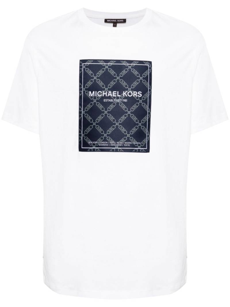 Michael Kors Empire cotton T-shirt - White von Michael Kors