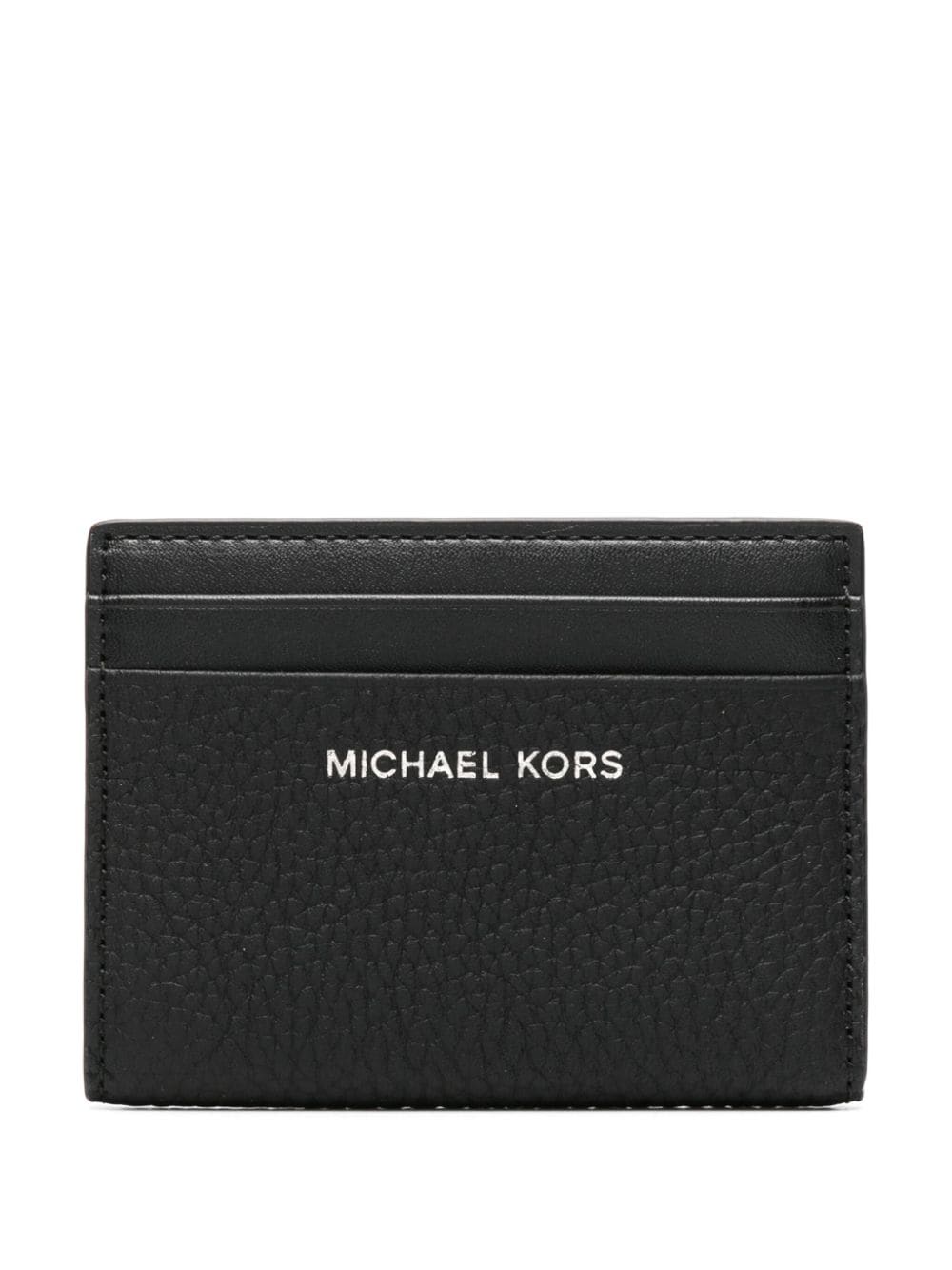 Michael Kors Folio bi-fold leather wallet - Black von Michael Kors