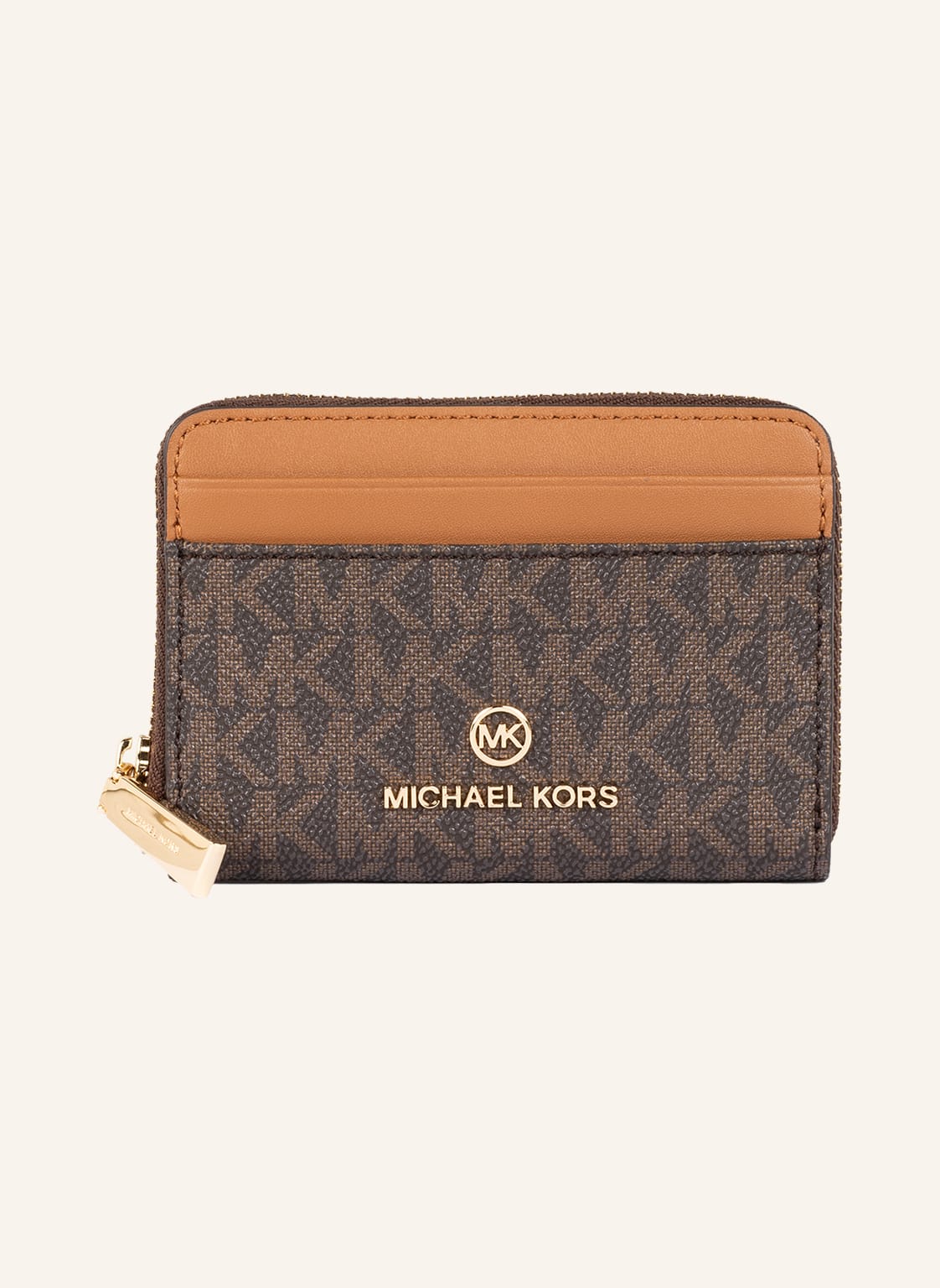 Michael Kors Geldbörse Jet Set Small braun von Michael Kors