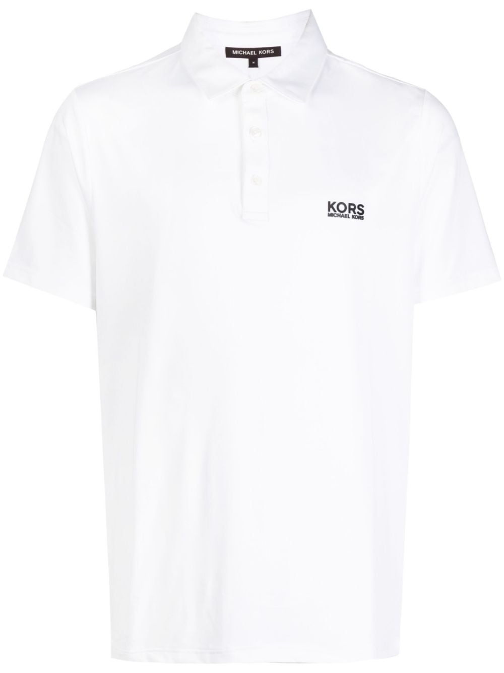 Michael Kors Golf logo-print polo shirt - White von Michael Kors