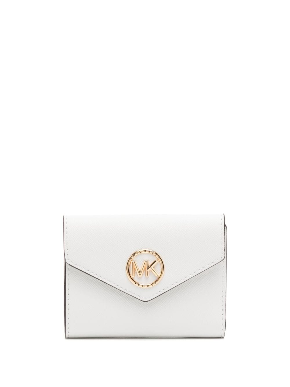 Michael Kors Greenwich trifold wallet - White von Michael Kors