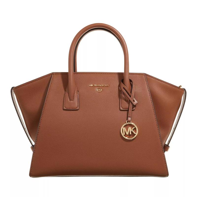 Michael Kors Henkeltasche - Avril Large Top-Zip Satchel - Gr. unisize - in Braun - für Damen von Michael Kors