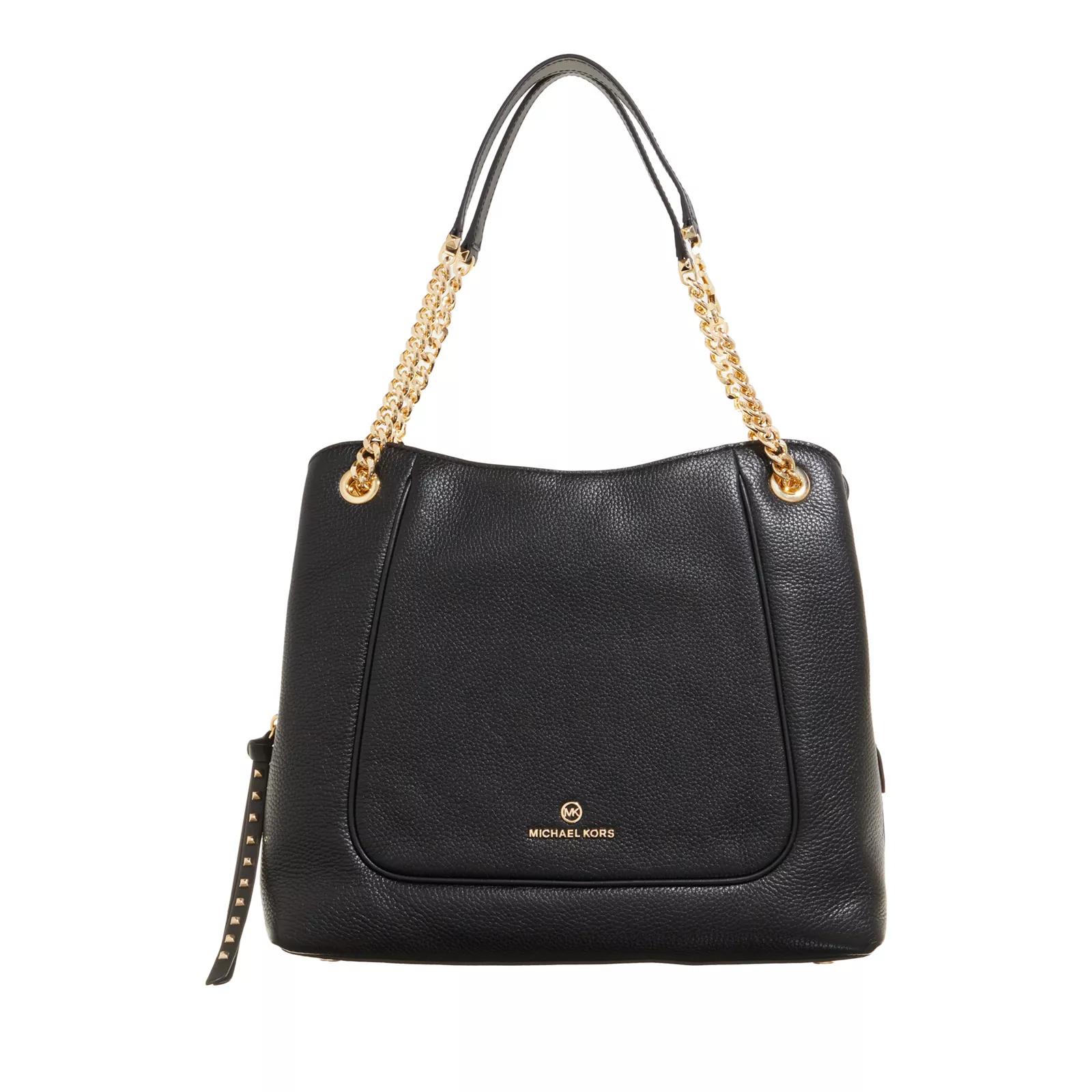 Michael Kors Henkeltasche - Piper Large Chain Shoulder Tote - Gr. unisize - in Schwarz - für Damen von Michael Kors