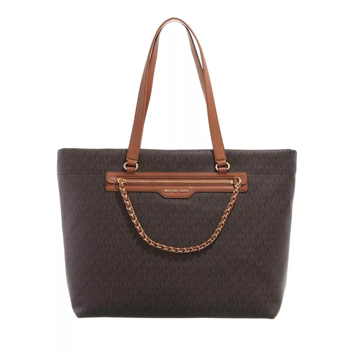 Michael Kors Henkeltasche - Slater Large Top-Zip Tote - Gr. unisize - in Braun - für Damen von Michael Kors