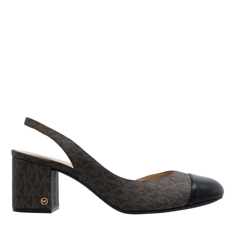 Michael Kors Hohe Schuhe - Perla Flex Sling Pump - Gr. 36 (EU) - in Braun - für Damen von Michael Kors