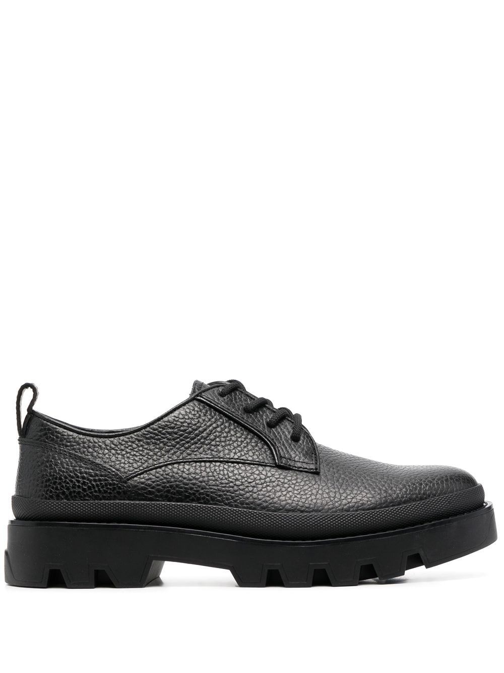 Michael Kors Lewis leather derby shoes - Black von Michael Kors