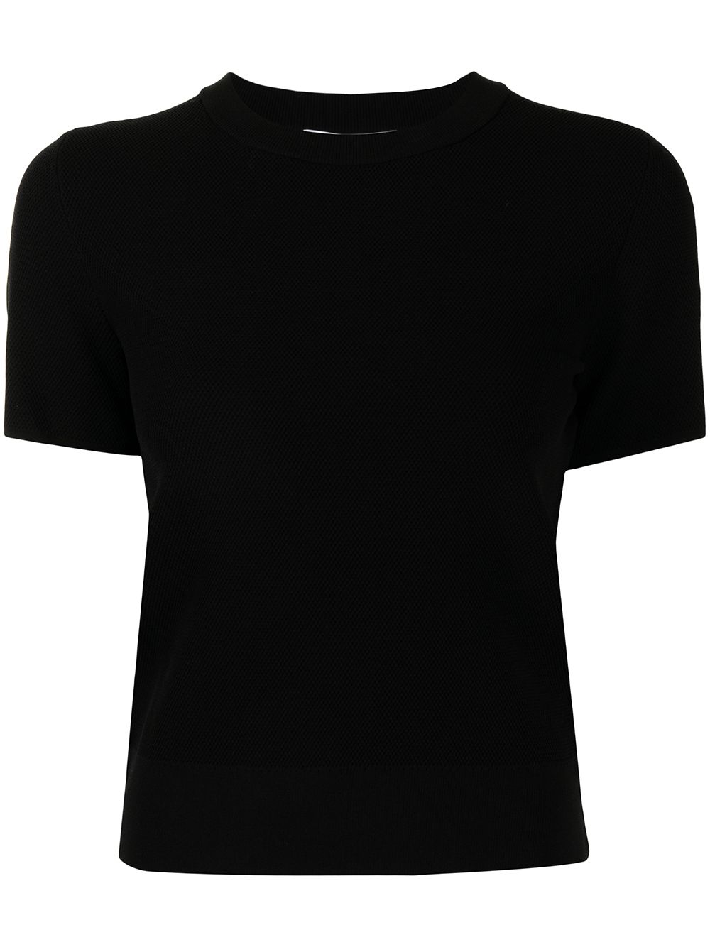 Michael Kors Logo Tape-detail T-shirt - Black von Michael Kors