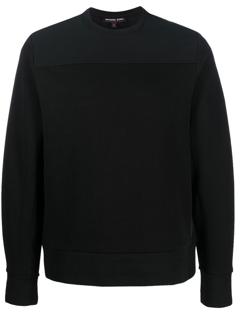 Michael Kors Long-sleeve Crewneck sweatshirt - Black von Michael Kors