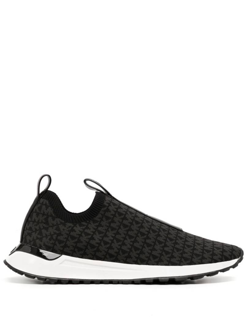 Michael Kors Miles logo-print slip-on sneakers - Black von Michael Kors