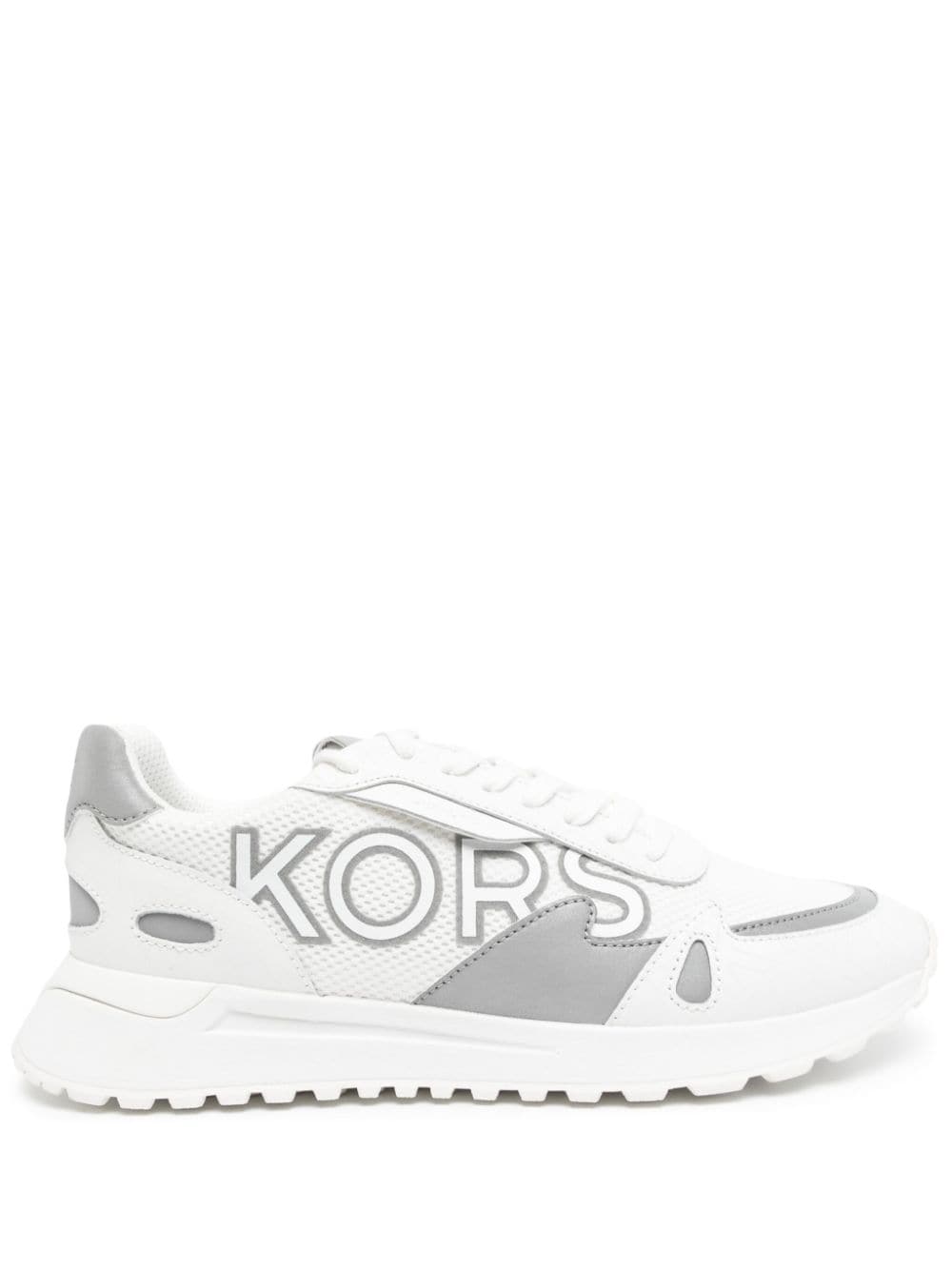 Michael Kors Miles logo-print sneakers - White von Michael Kors