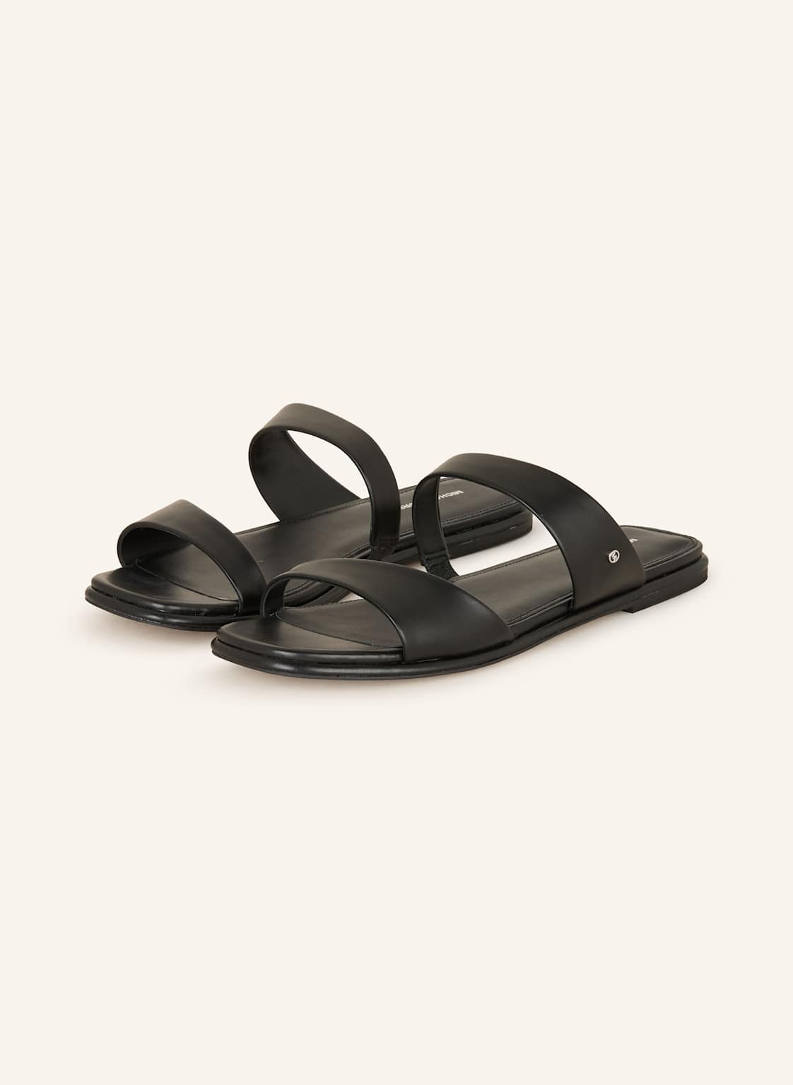 Michael Kors Pantoletten Jaida schwarz Michael Kors Pantoletten Jaida schwarz von Michael Kors
