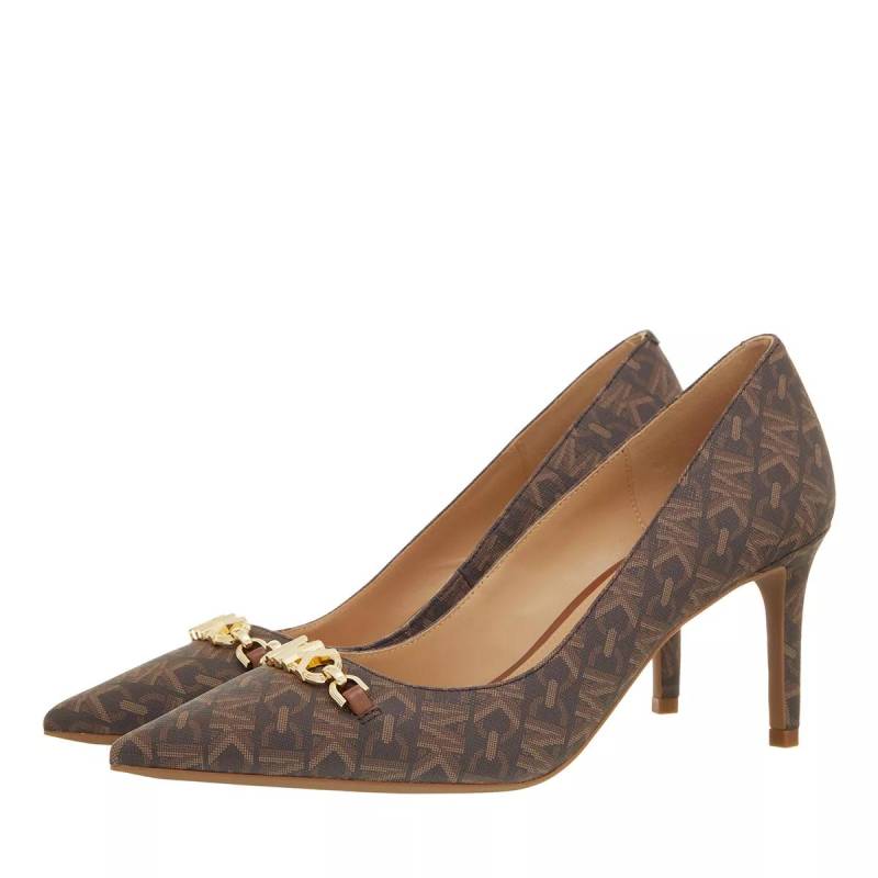 Michael Kors Pumps & High Heels - Tiffanie Mid Flex Pump - Gr. 39 (EU) - in Braun - für Damen von Michael Kors