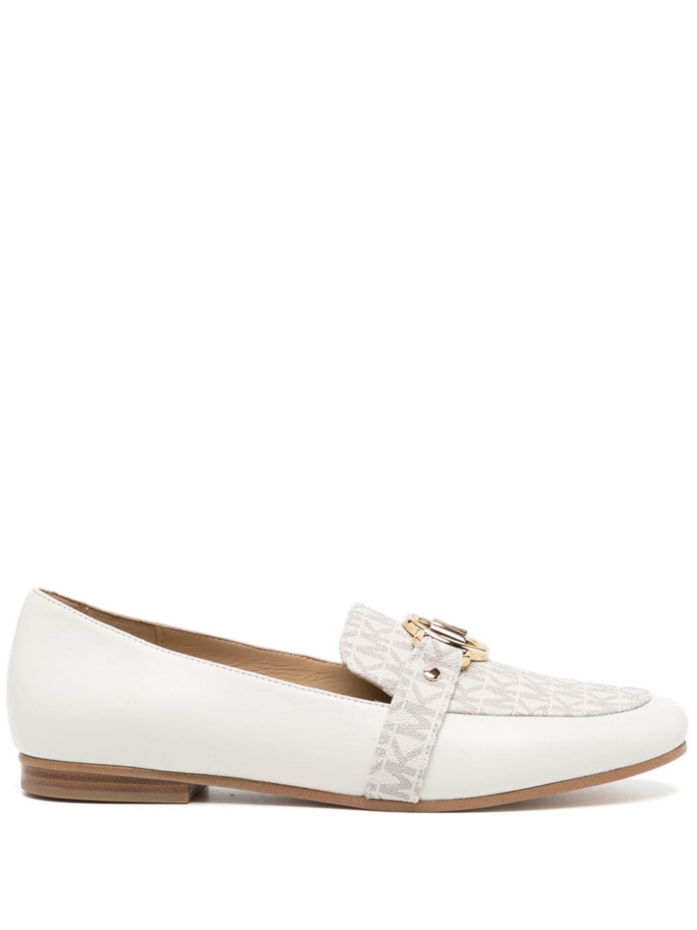 Michael Kors Rory logo-plaque loafers - Neutrals von Michael Kors