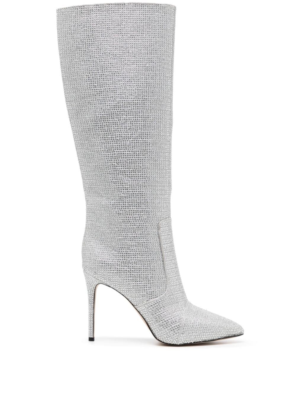 Michael Kors Rue 100mm crystal-embellished boots - Silver von Michael Kors