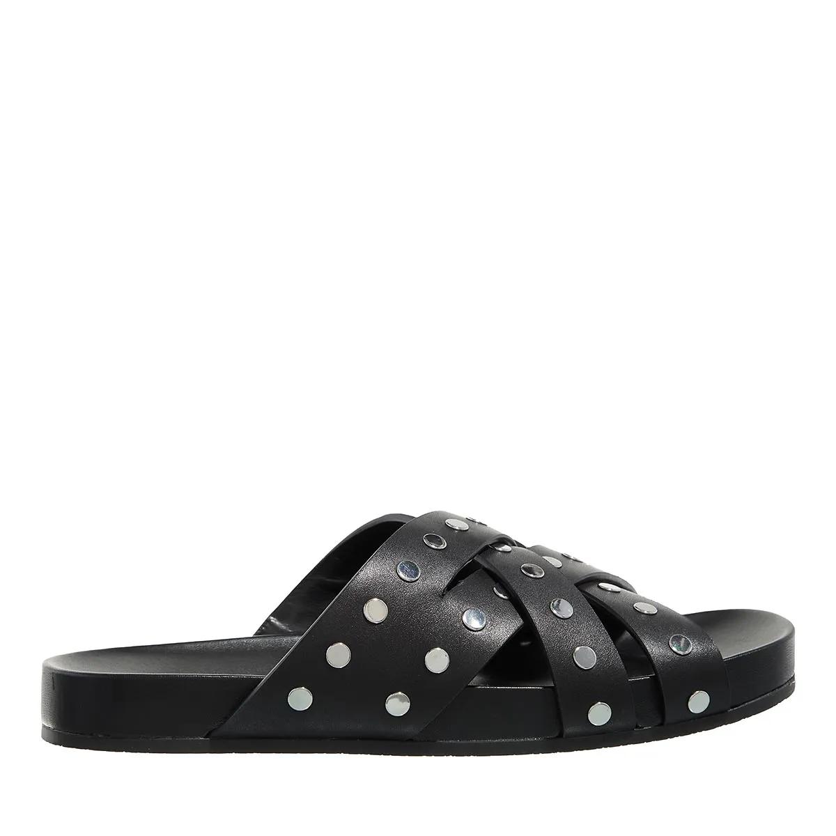 Michael Kors Sandalen - Irene Flat Sandal - Gr. 36 (EU) - in Schwarz - für Damen von Michael Kors
