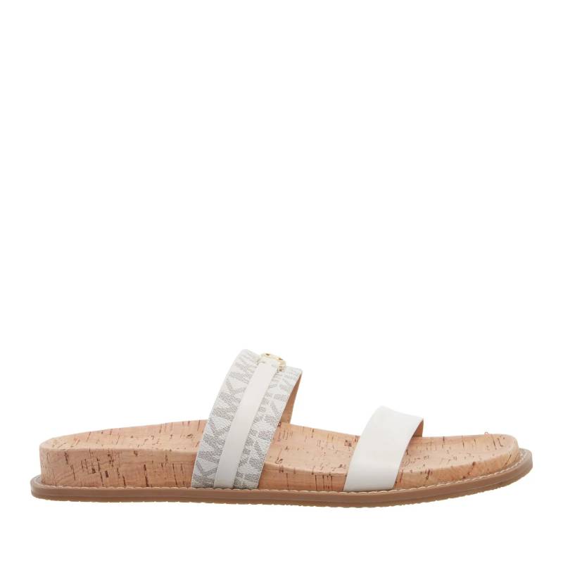 Michael Kors Sandalen - Mandy Flat Sandal - Gr. 36 (EU) - in Weiß - für Damen von Michael Kors