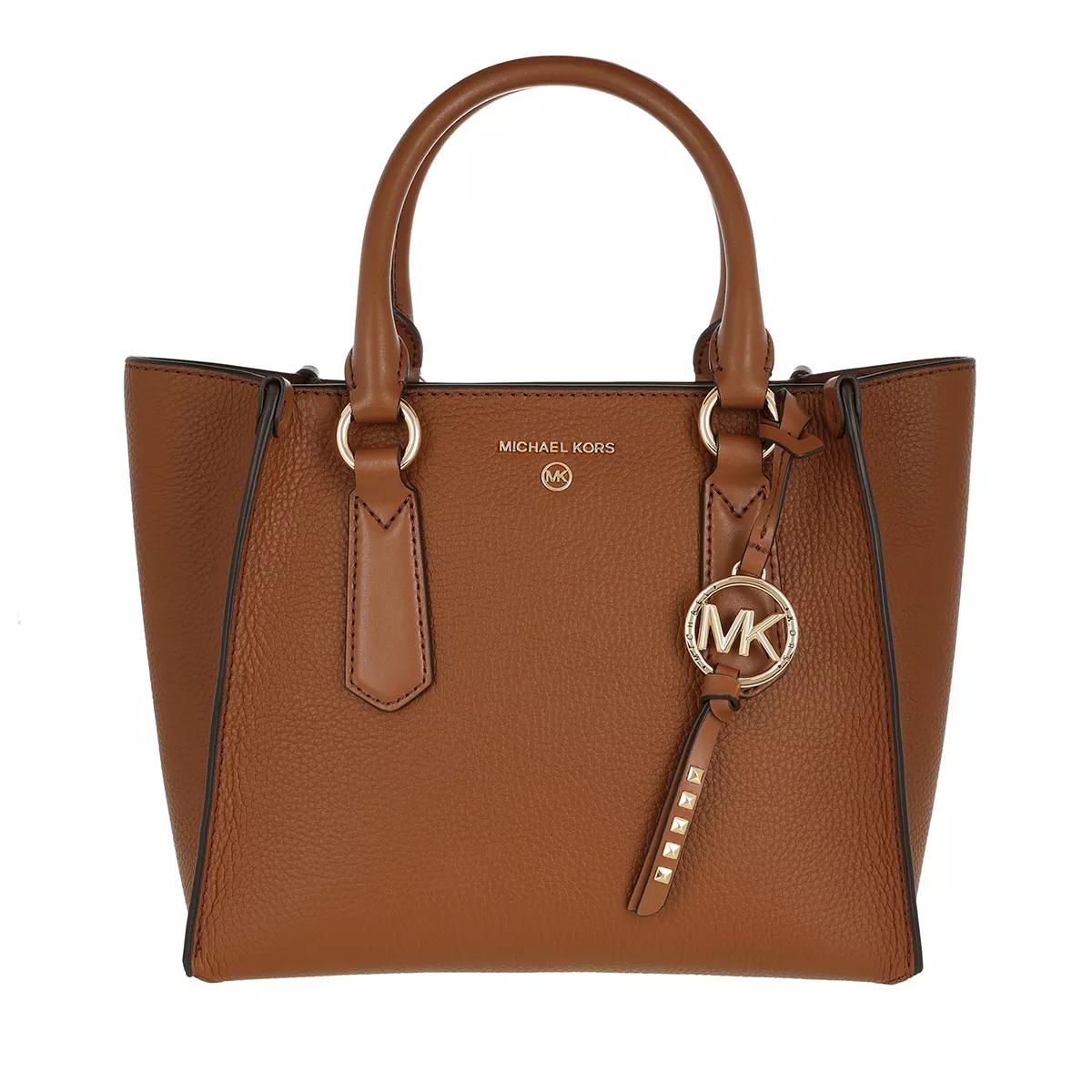 Michael Kors Henkeltasche - Medium Satchel - Gr. unisize - in Cognacbraun - für Damen von Michael Kors