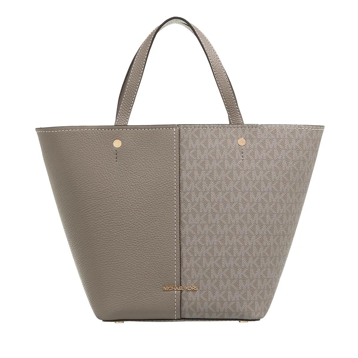 Michael Kors Schultertasche - Flora Md Tz Tote - Gr. unisize - in Taupe - für Damen von Michael Kors