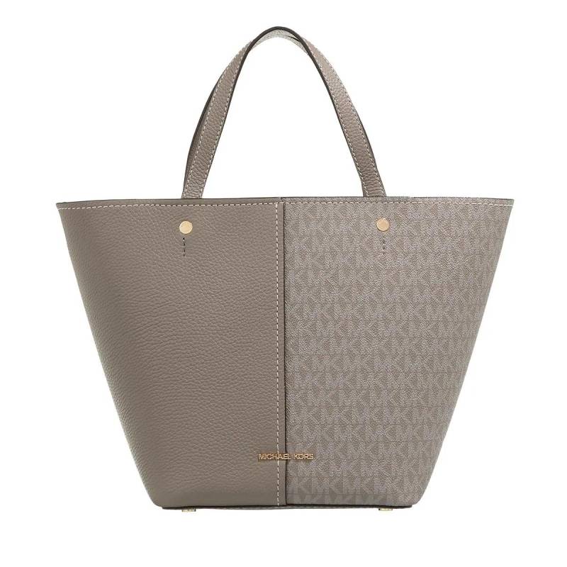 Michael Kors Schultertasche - Flora Md Tz Tote - Gr. unisize - in Taupe - für Damen von Michael Kors