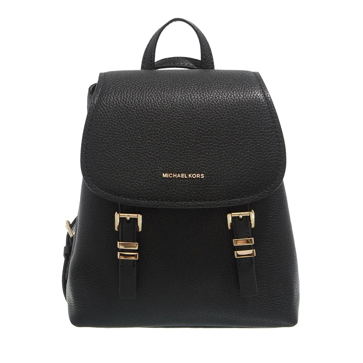 Michael Kors Schultertasche - Quinn Xs Flap Backpack - Gr. unisize - in Schwarz - für Damen Michael Kors Schultertasche - Quinn Xs Flap Backpack - Gr. unisize - in Schwarz - für Damen von Michael Kors