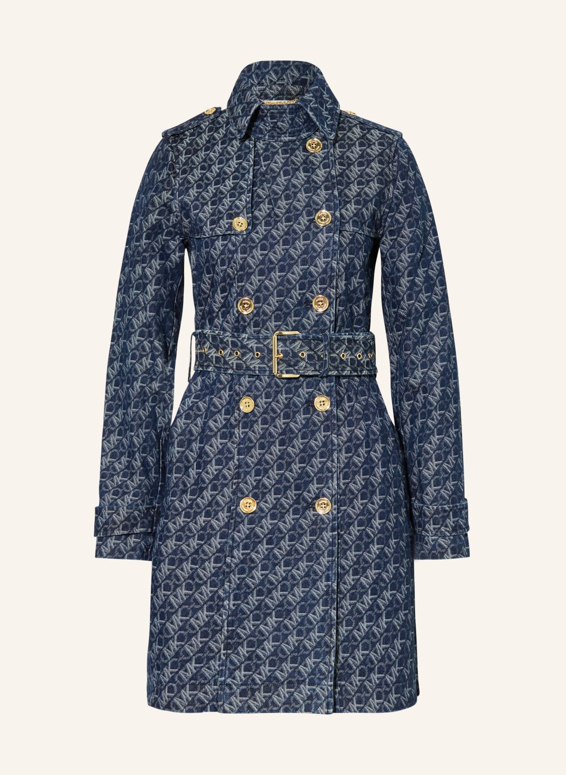 Michael Kors Trenchcoat Aus Jeans blau von Michael Kors