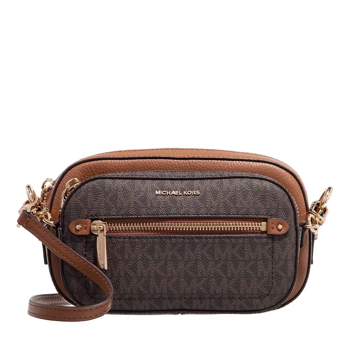 Michael Kors Umhängetasche - Jet Set 5In1 Pouch Camera Crossbody - Gr. unisize - in Braun - für Damen von Michael Kors